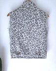 Veste en coton jean imprimé léopard - 𝐌𝐚𝐫𝐢𝐧𝐚𝟒𝟒𝐟𝐚𝐦𝐢𝐥𝐲