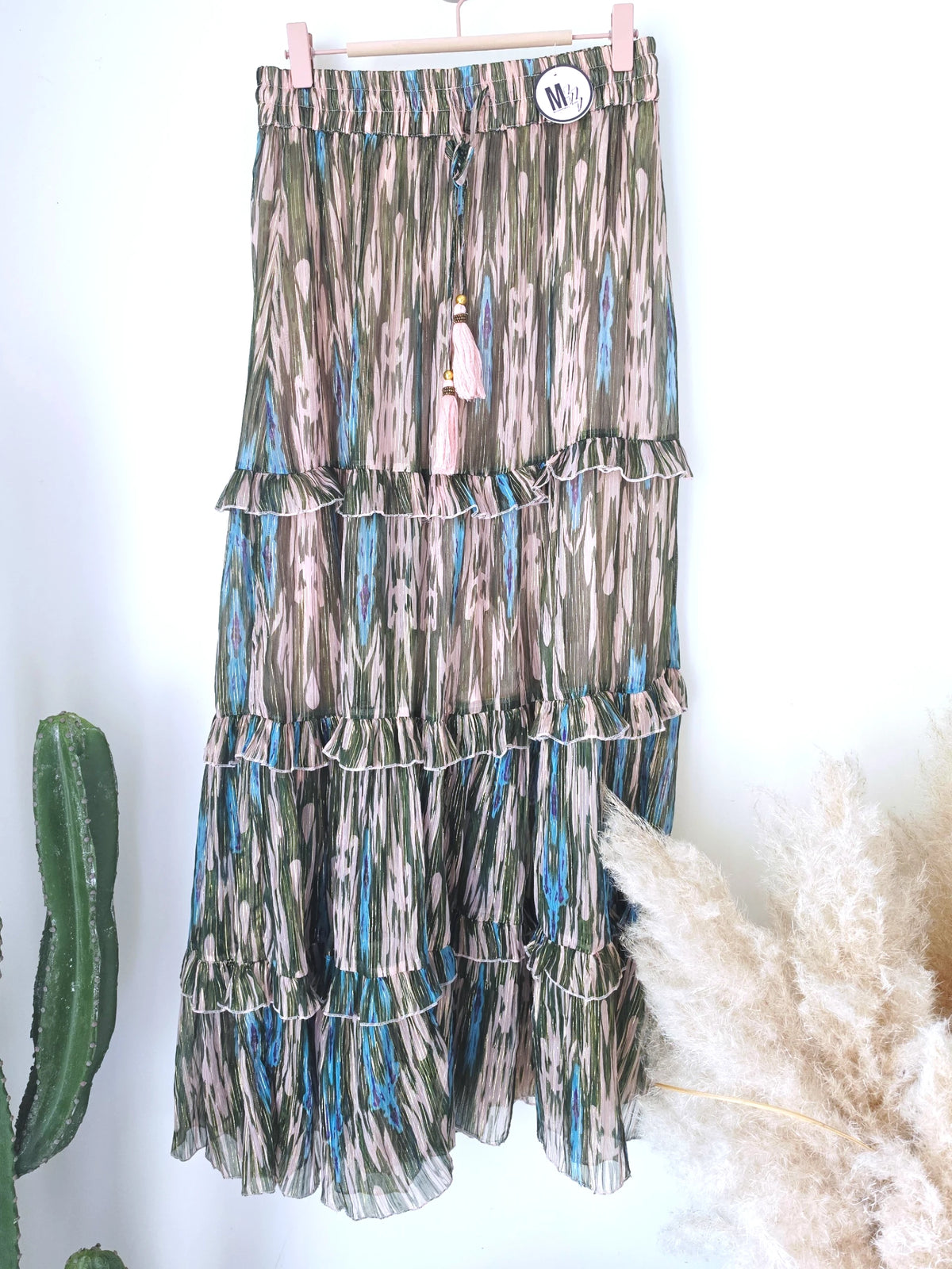 Jupe longue à imprimé arlequin - 𝐌𝐚𝐫𝐢𝐧𝐚𝟒𝟒𝐟𝐚𝐦𝐢𝐥𝐲