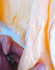 Perfecto en tissu orange