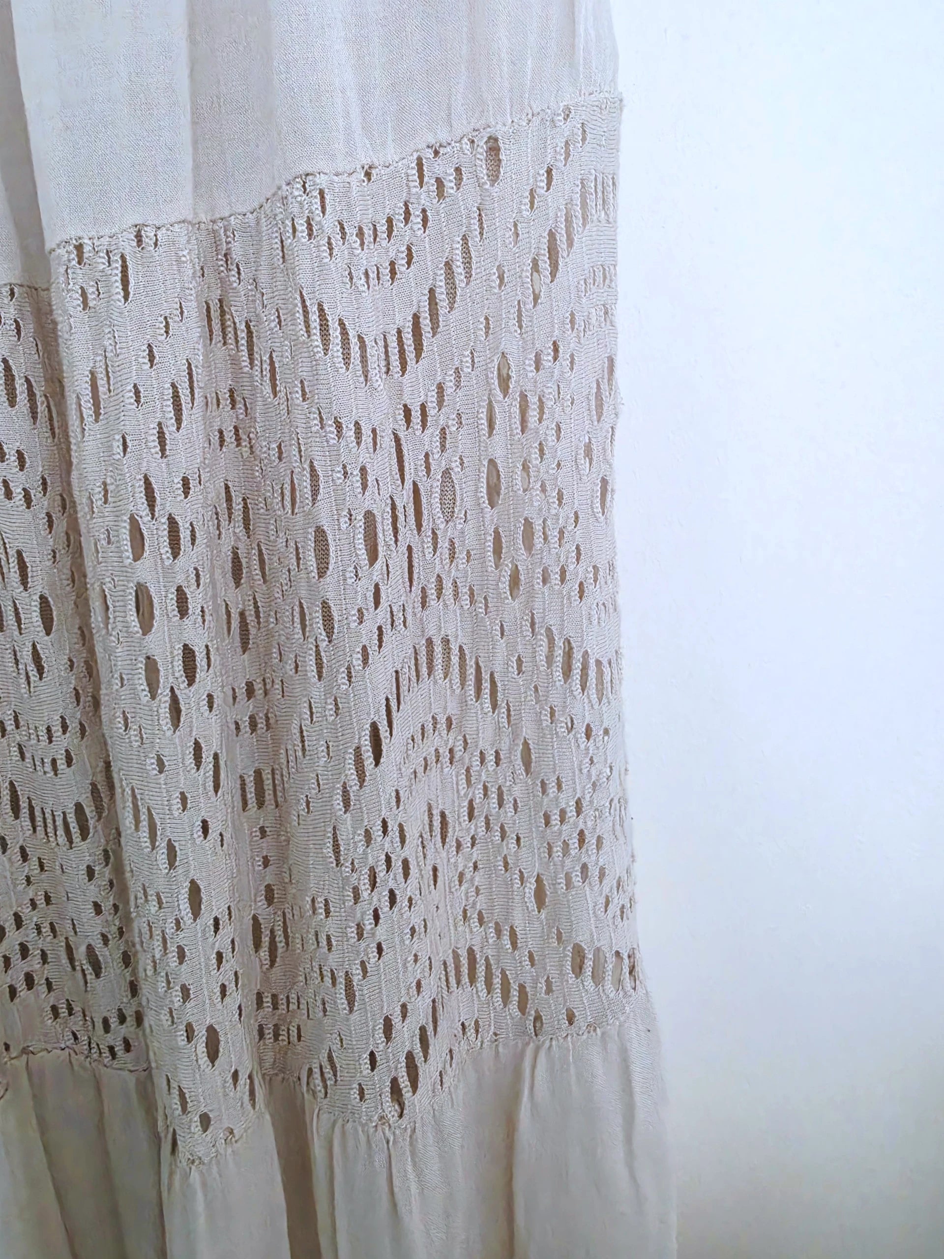 Jupe robe écrue 2 &amp; 1