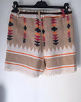 Short à imprimé éthnique