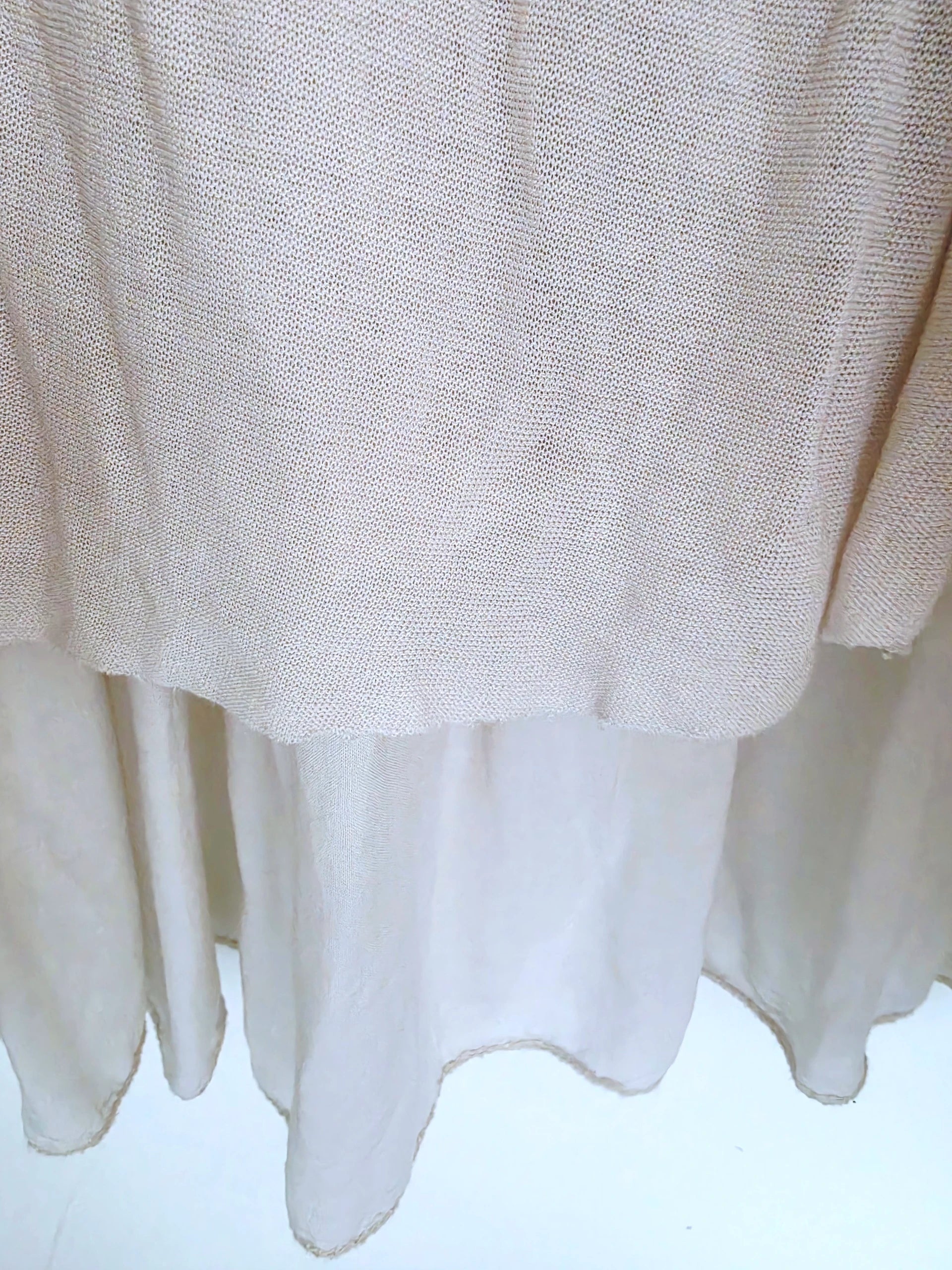 Jupe robe écrue 2 &amp; 1