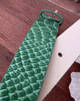 Ceinture verte 100% cuir