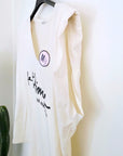 T-shirt écru "je t'aime ..."
