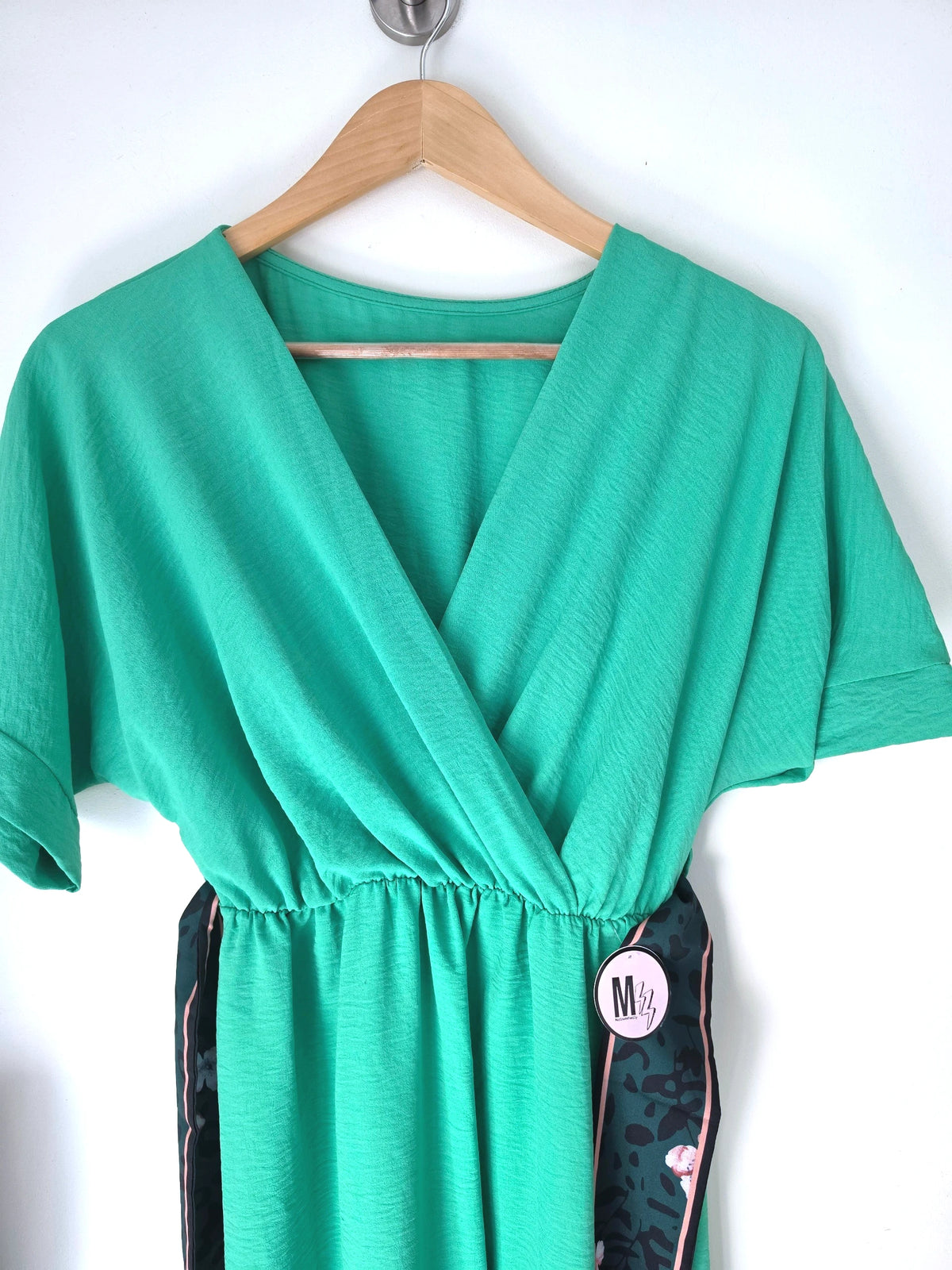 Robe vert vif avec sa ceinture japonaise - 𝐌𝐚𝐫𝐢𝐧𝐚𝟒𝟒𝐟𝐚𝐦𝐢𝐥𝐲