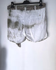 Short en lin tie and dye