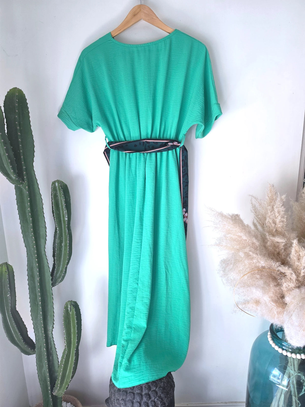Robe vert vif avec sa ceinture japonaise - 𝐌𝐚𝐫𝐢𝐧𝐚𝟒𝟒𝐟𝐚𝐦𝐢𝐥𝐲