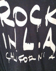T-shirt noir à inscriptions blanches paillettées - 𝐌𝐚𝐫𝐢𝐧𝐚𝟒𝟒𝐟𝐚𝐦𝐢𝐥𝐲