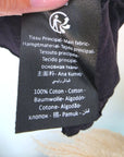 T-shirt noir à inscriptions blanches paillettées - 𝐌𝐚𝐫𝐢𝐧𝐚𝟒𝟒𝐟𝐚𝐦𝐢𝐥𝐲