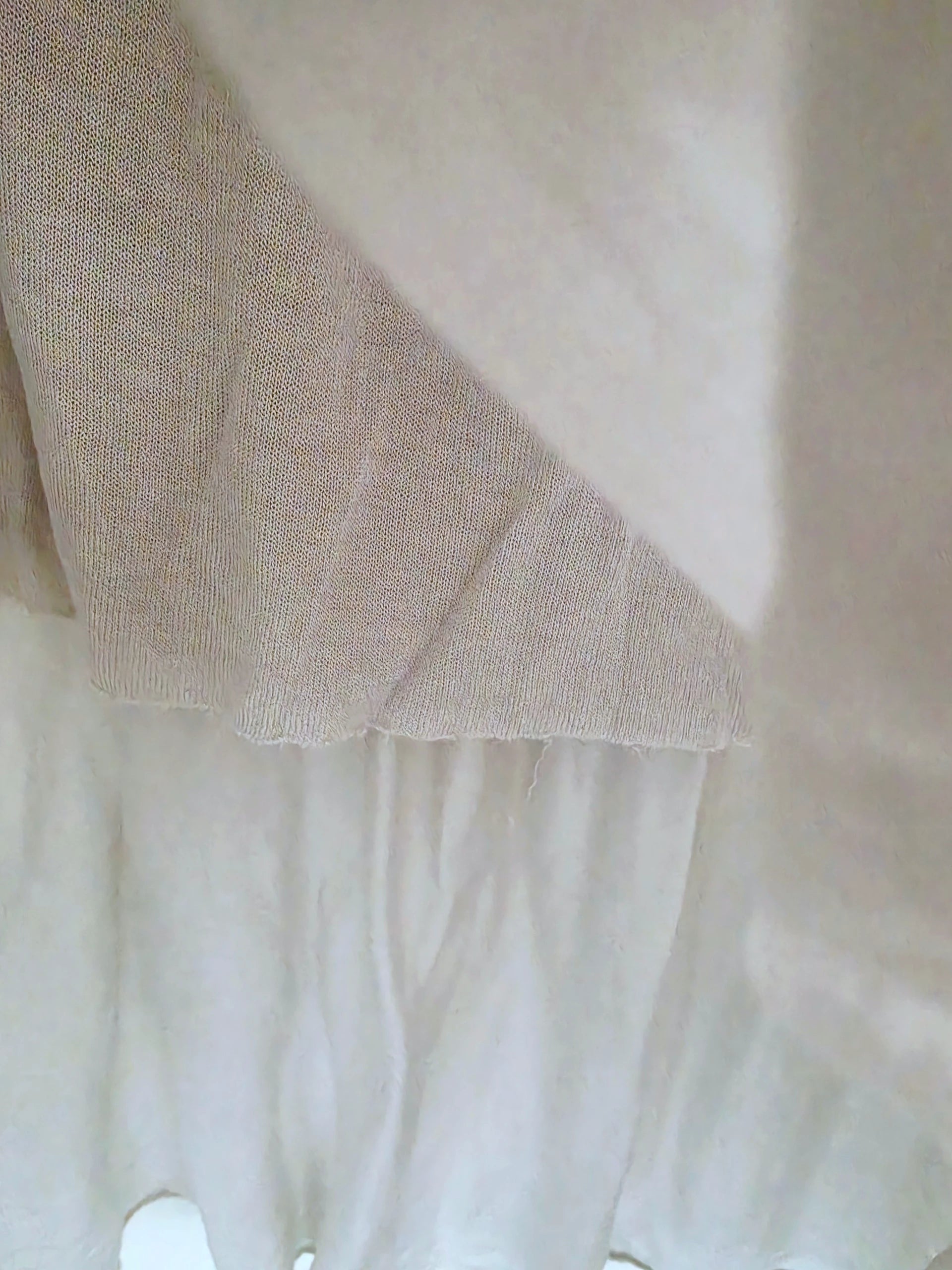 Robe jupe  beige grise 2&amp;1