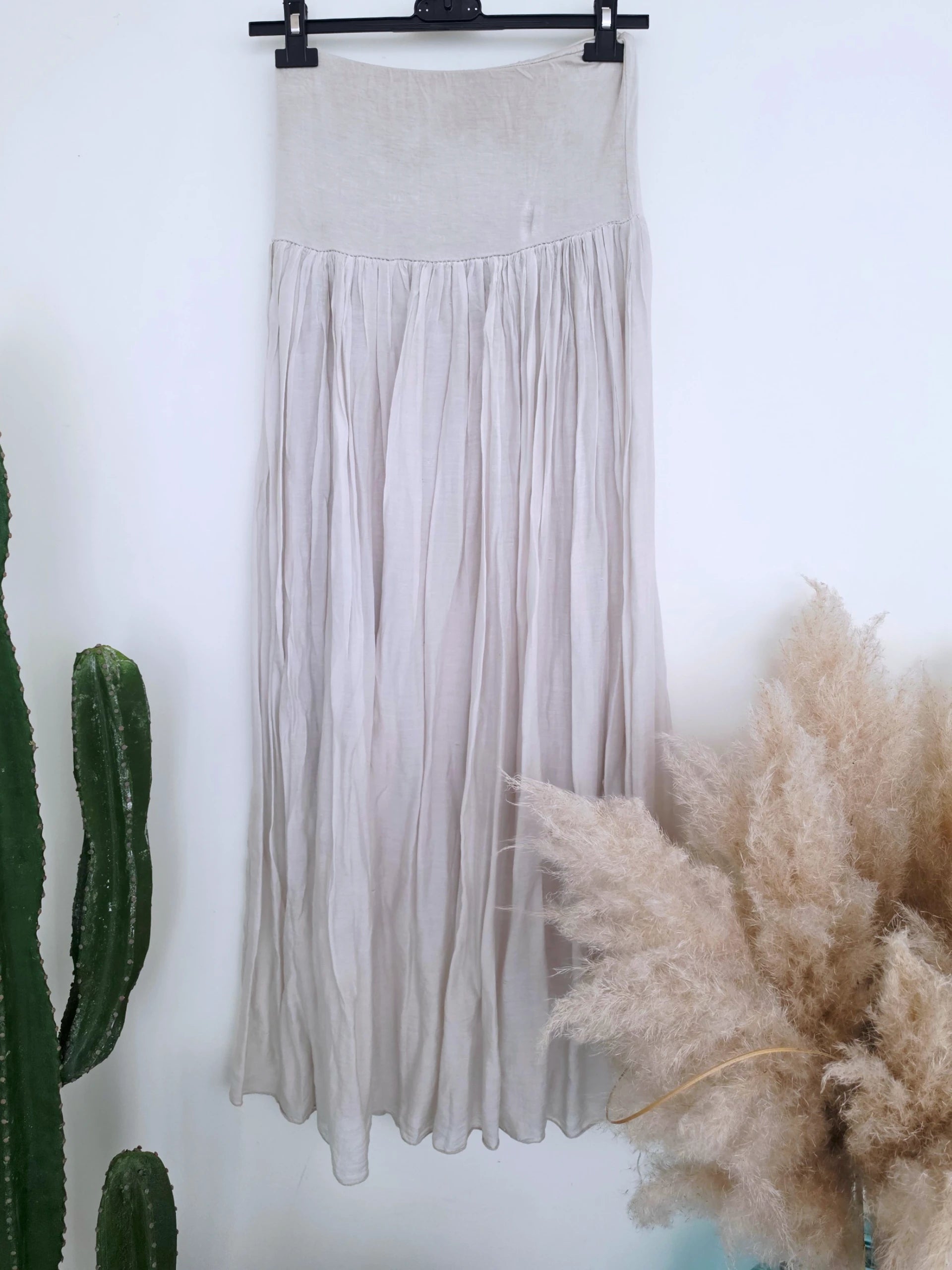 Robe jupe  beige grise 2&amp;1