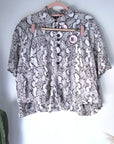 Ensemble haut + Short à imprimé python