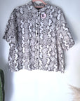Ensemble haut + Short à imprimé python