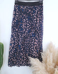 Jupe longue bleu marine à imprimé - 𝐌𝐚𝐫𝐢𝐧𝐚𝟒𝟒𝐟𝐚𝐦𝐢𝐥𝐲
