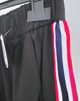 Pantalon noir à bandes latérales - 𝐌𝐚𝐫𝐢𝐧𝐚𝟒𝟒𝐟𝐚𝐦𝐢𝐥𝐲