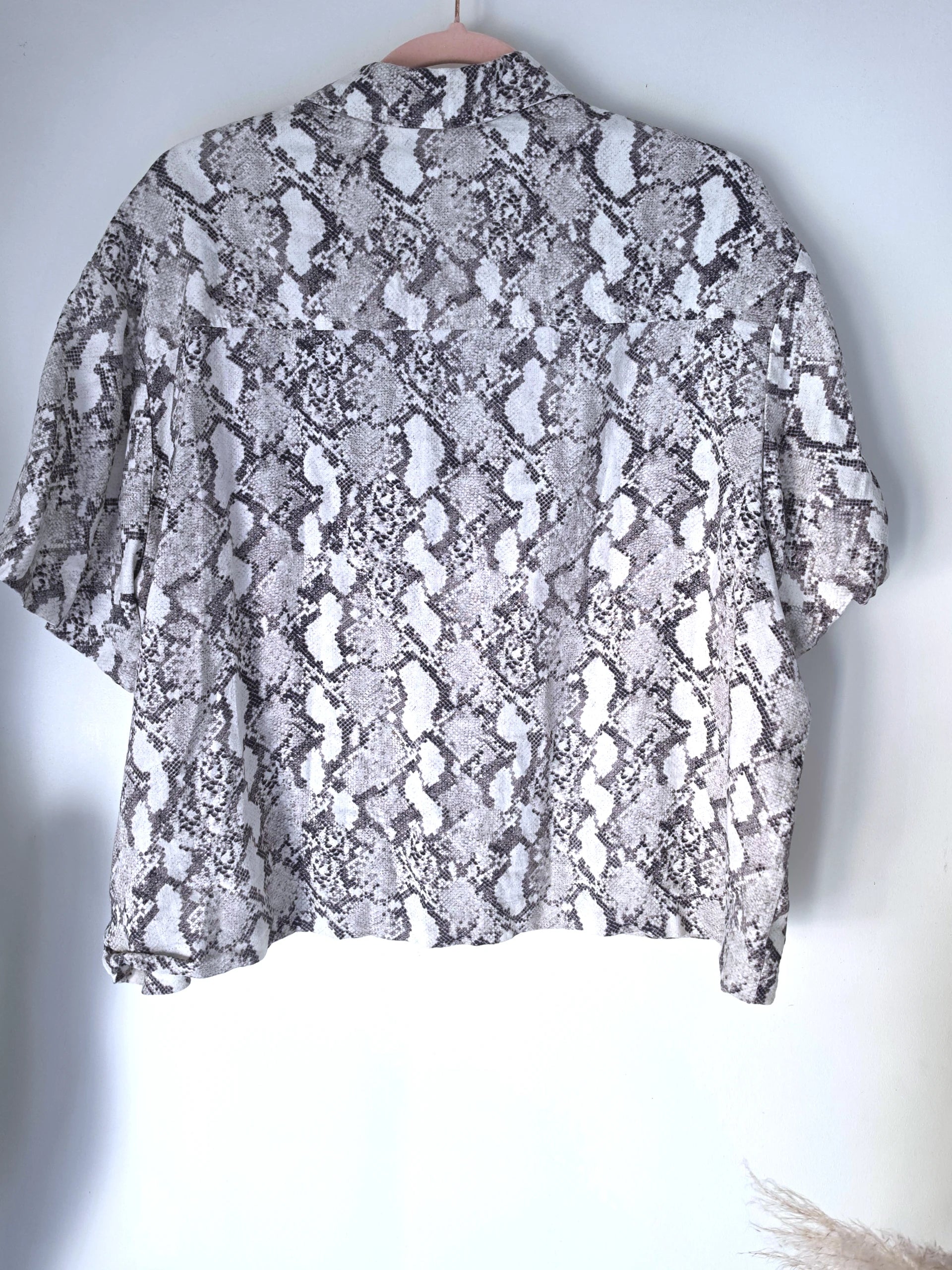 Ensemble haut + Short à imprimé python