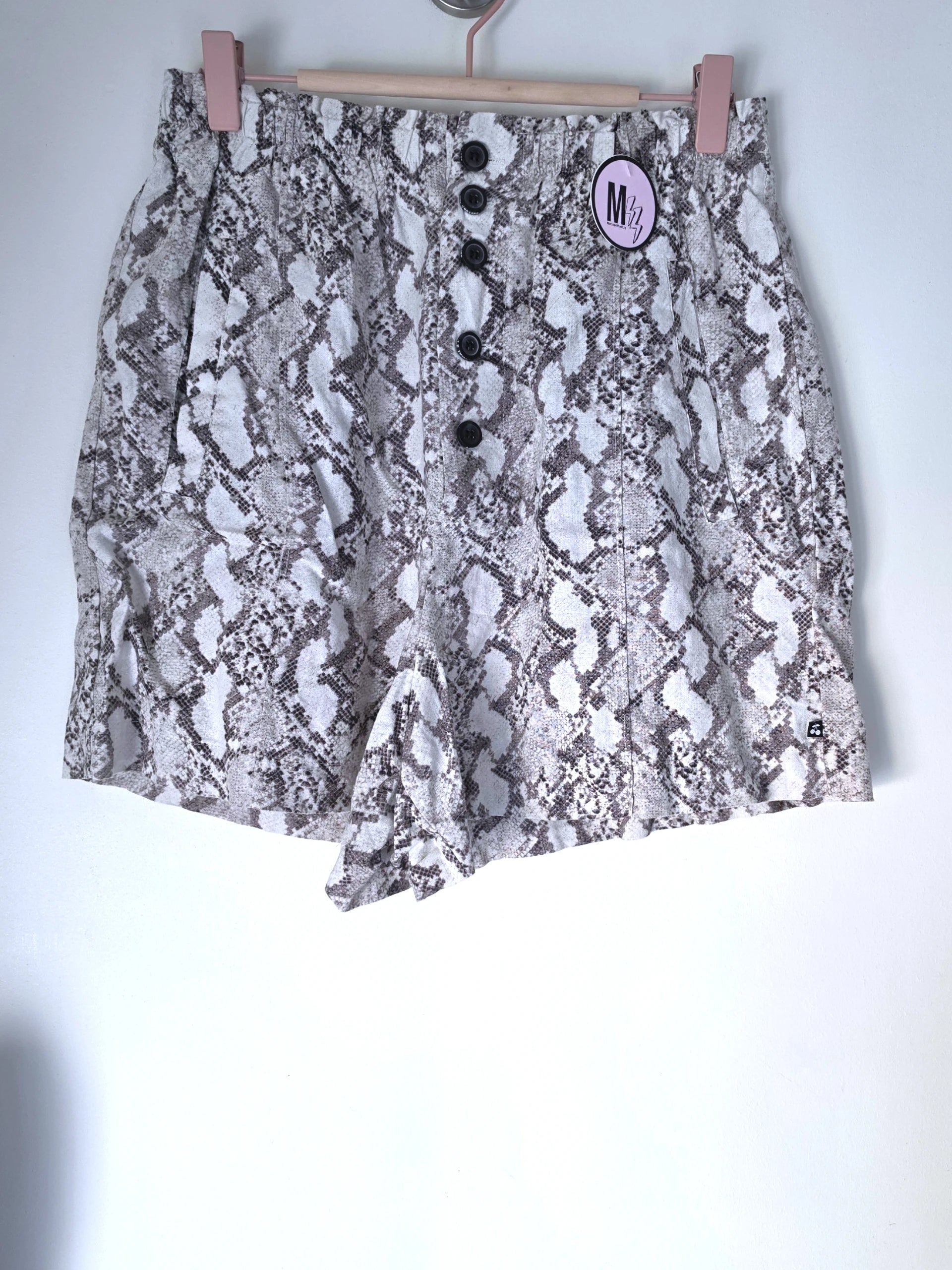Ensemble haut + Short à imprimé python