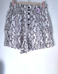 Ensemble haut + Short à imprimé python