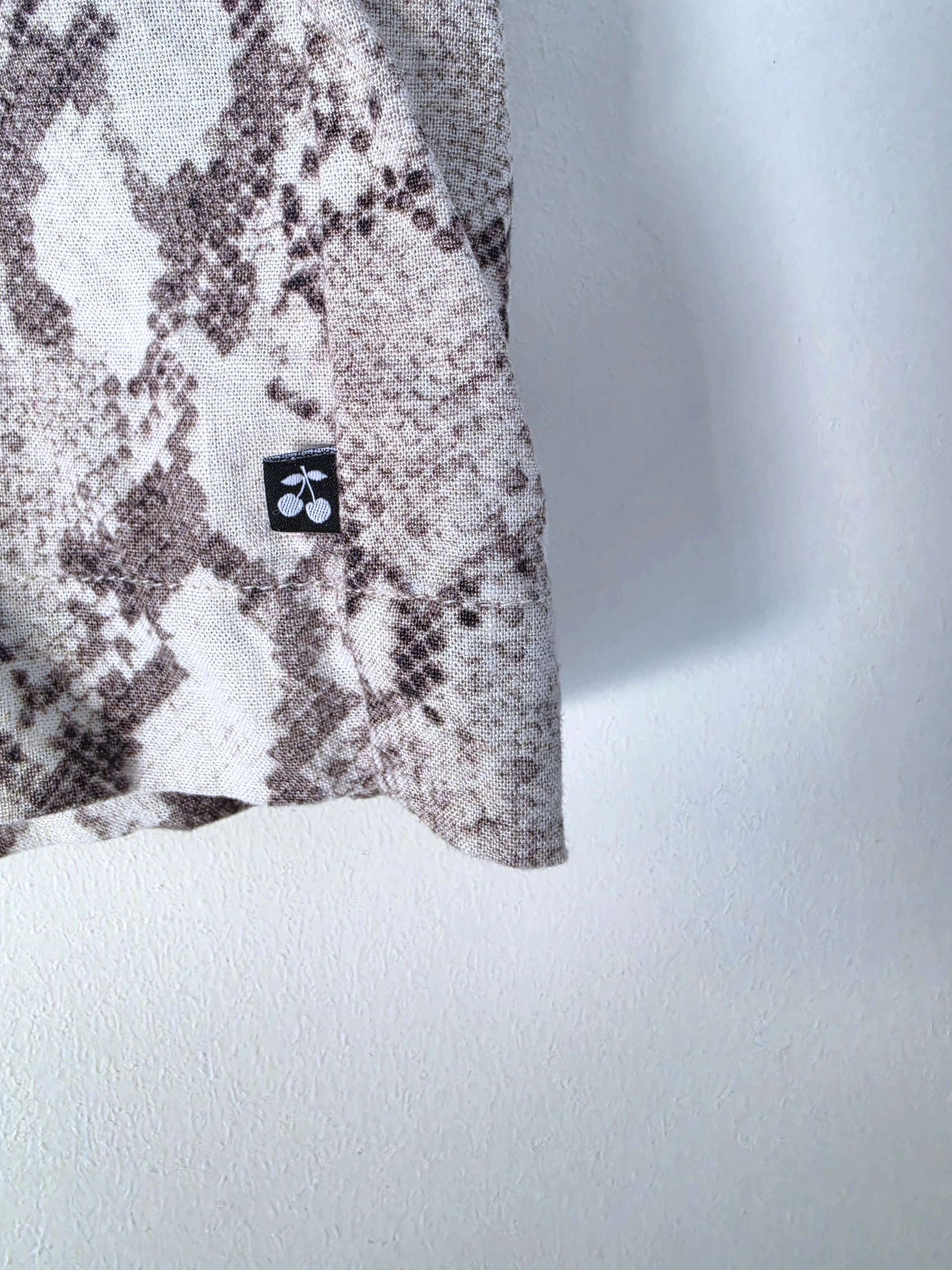 Ensemble haut + Short à imprimé python
