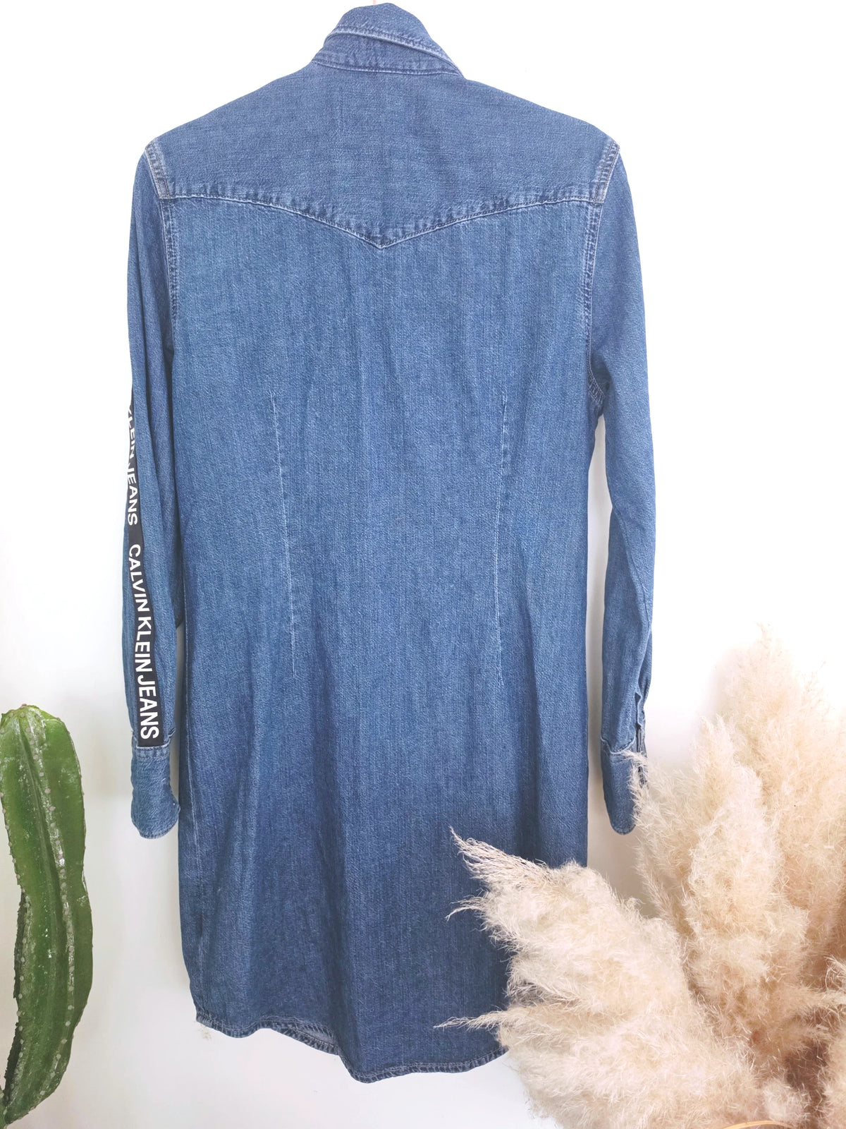 Robe en jean bleu avec bandes latérales - 𝐌𝐚𝐫𝐢𝐧𝐚𝟒𝟒𝐟𝐚𝐦𝐢𝐥𝐲