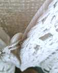Cardigan en maille écru