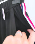 Pantalon noir à bandes latérales - 𝐌𝐚𝐫𝐢𝐧𝐚𝟒𝟒𝐟𝐚𝐦𝐢𝐥𝐲