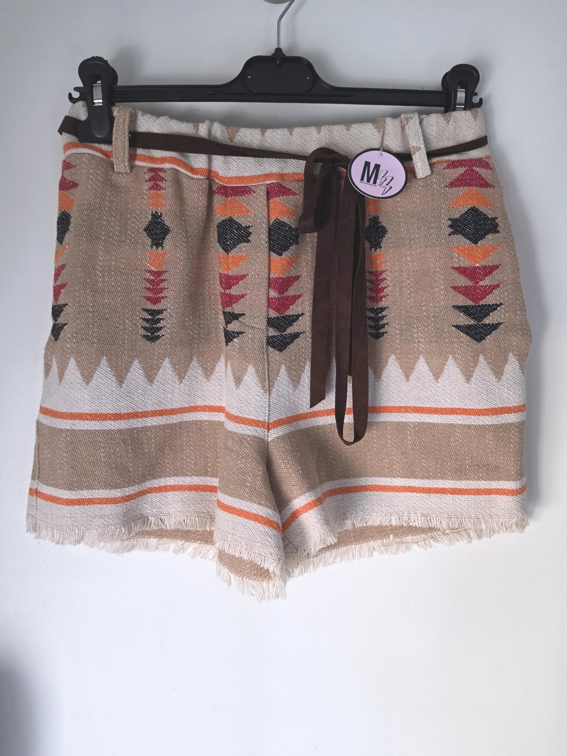 Short à imprimé éthnique