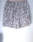 Ensemble haut + Short à imprimé python