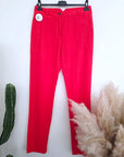 Pantalon chic rouge vif - 𝐌𝐚𝐫𝐢𝐧𝐚𝟒𝟒𝐟𝐚𝐦𝐢𝐥𝐲
