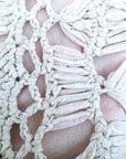 Cardigan en maille écru