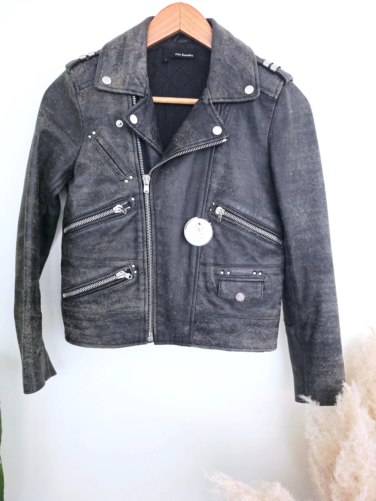 Perfecto 100% cuir aspect vieilli - 𝐌𝐚𝐫𝐢𝐧𝐚𝟒𝟒𝐟𝐚𝐦𝐢𝐥𝐲