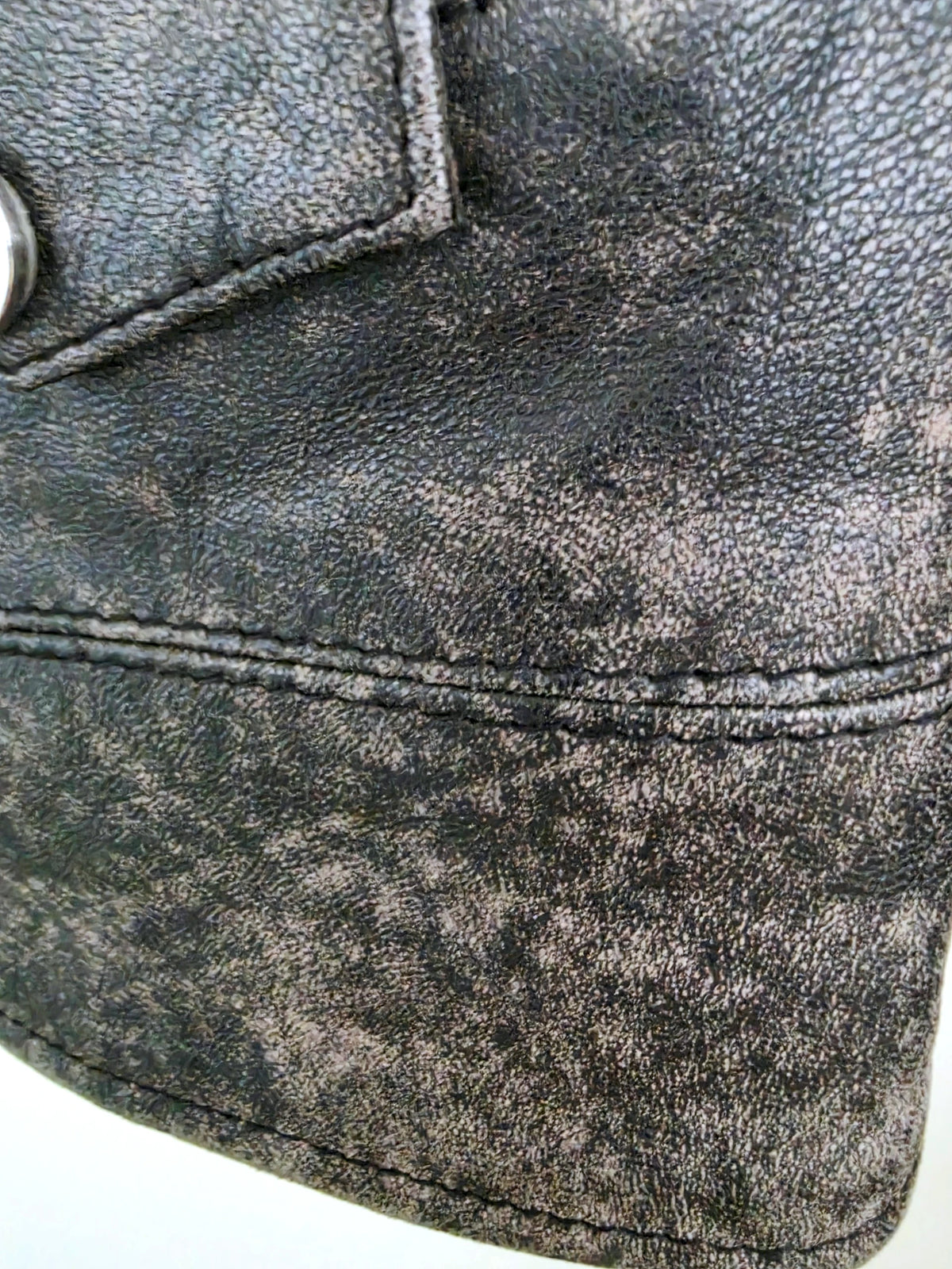 Perfecto 100% cuir aspect vieilli - 𝐌𝐚𝐫𝐢𝐧𝐚𝟒𝟒𝐟𝐚𝐦𝐢𝐥𝐲