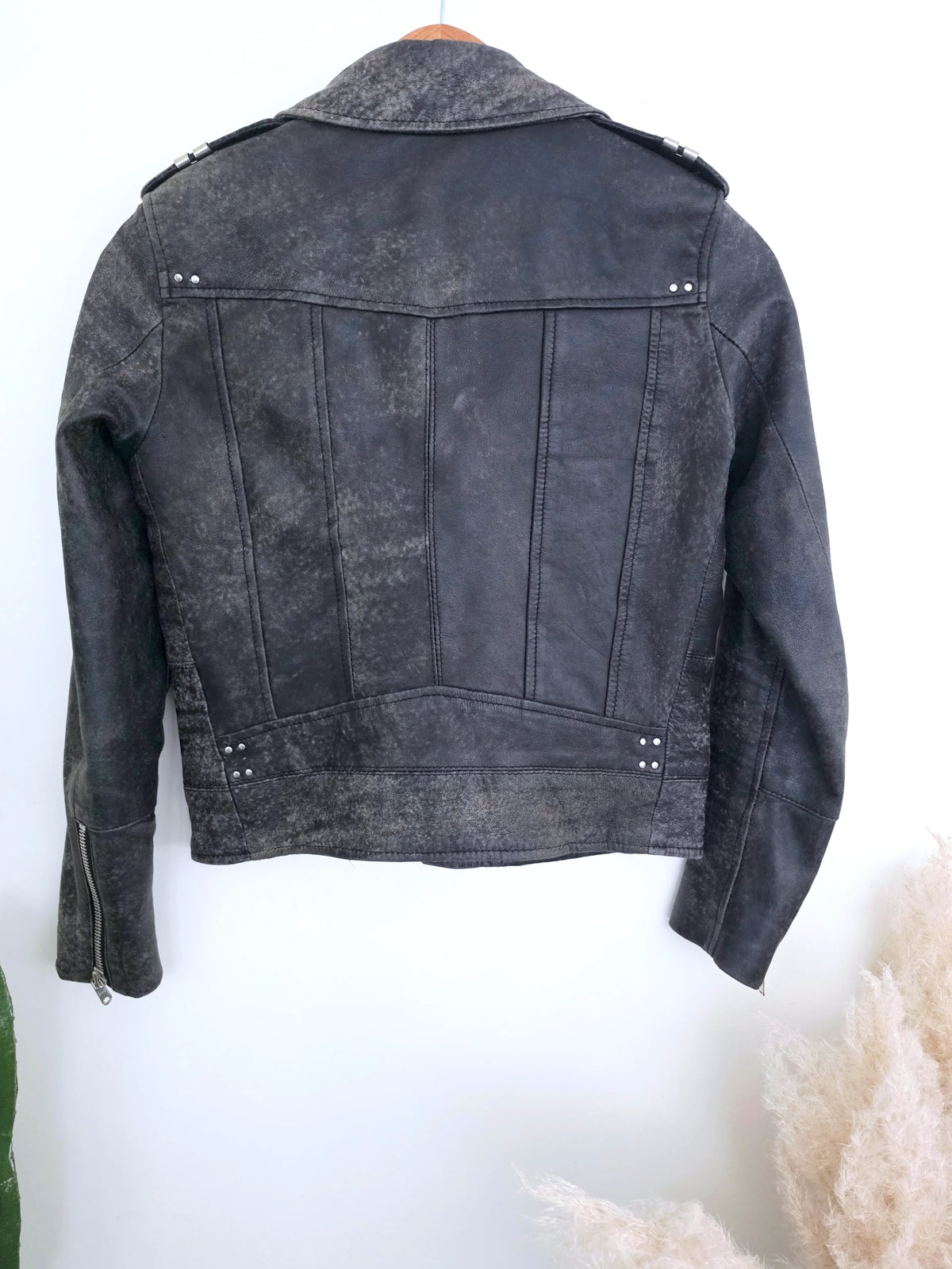 Perfecto 100% cuir aspect vieilli - 𝐌𝐚𝐫𝐢𝐧𝐚𝟒𝟒𝐟𝐚𝐦𝐢𝐥𝐲