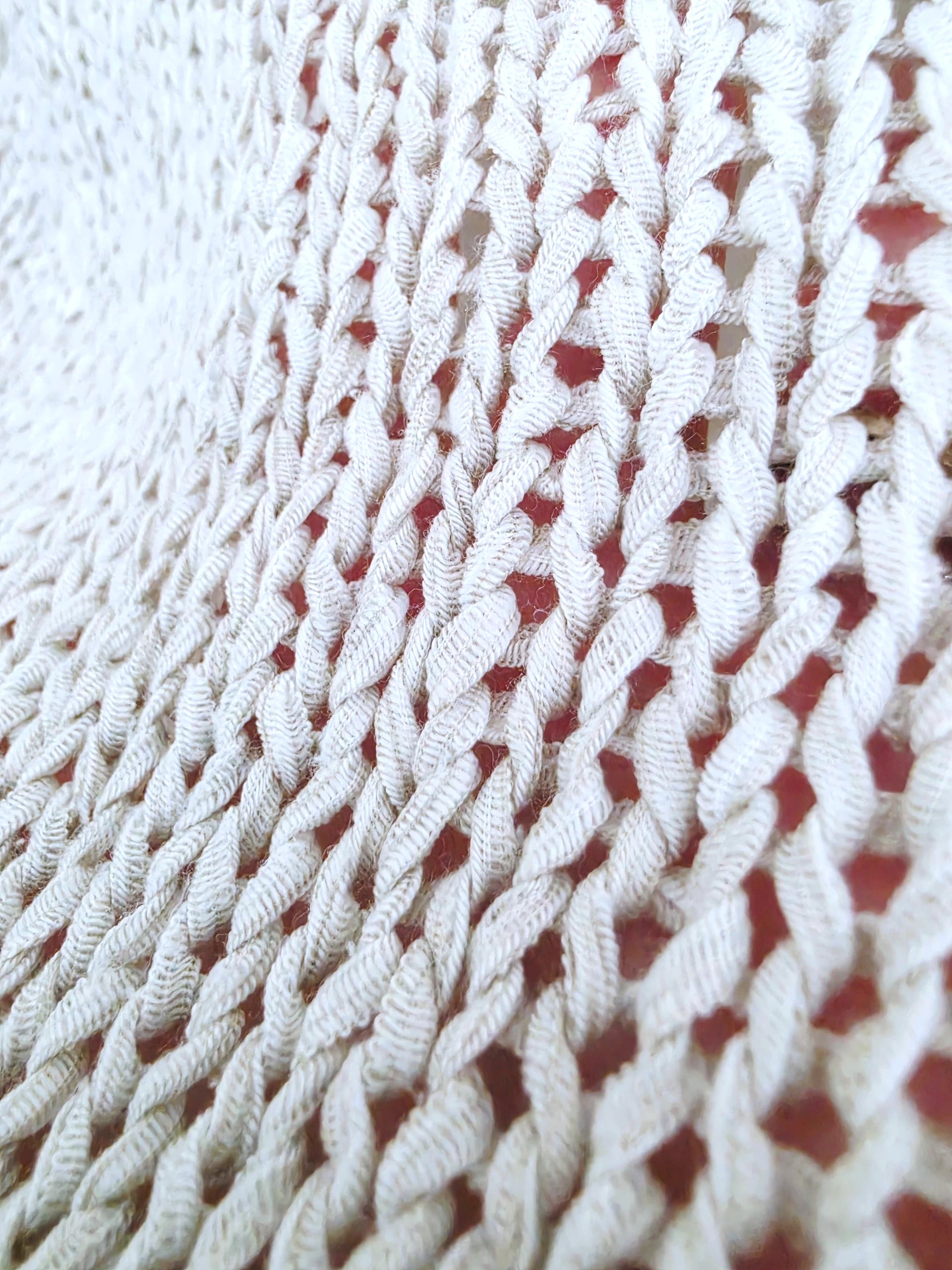 Cardigan en maille écru