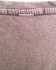 T-shirt kaki à inscriptions "rock" avec perles bijoux