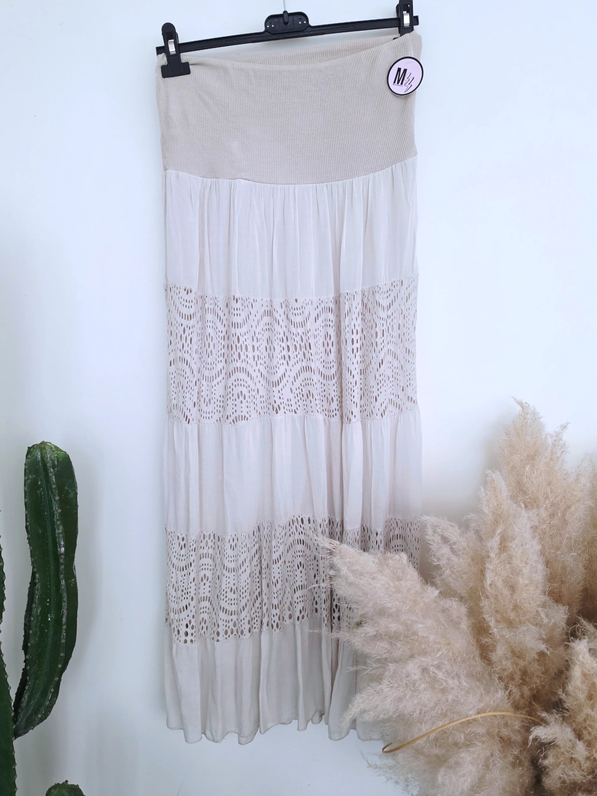 Jupe robe écrue 2 &amp; 1