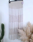 Jupe robe écrue 2 & 1
