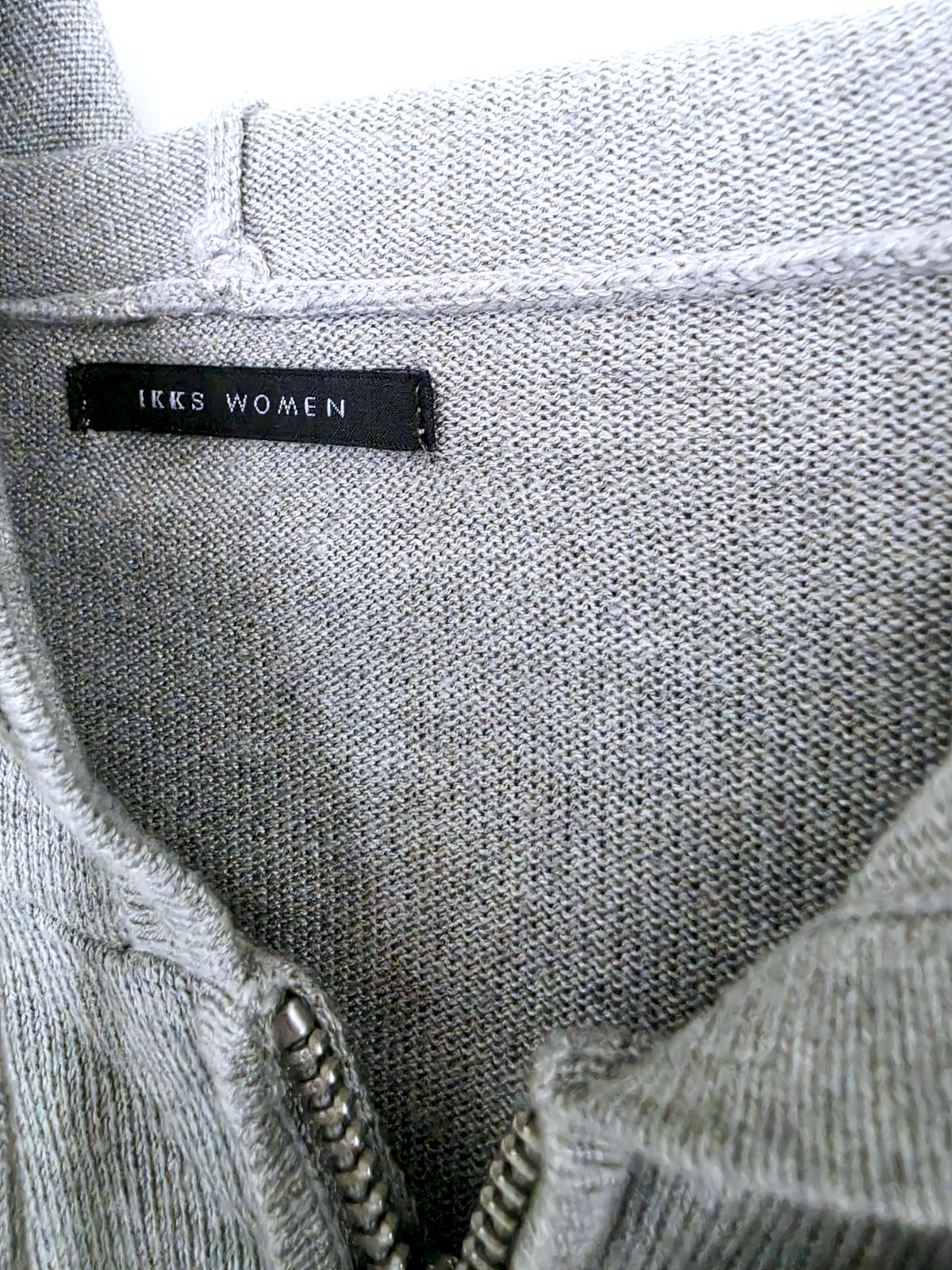 Cardigan gris "love"