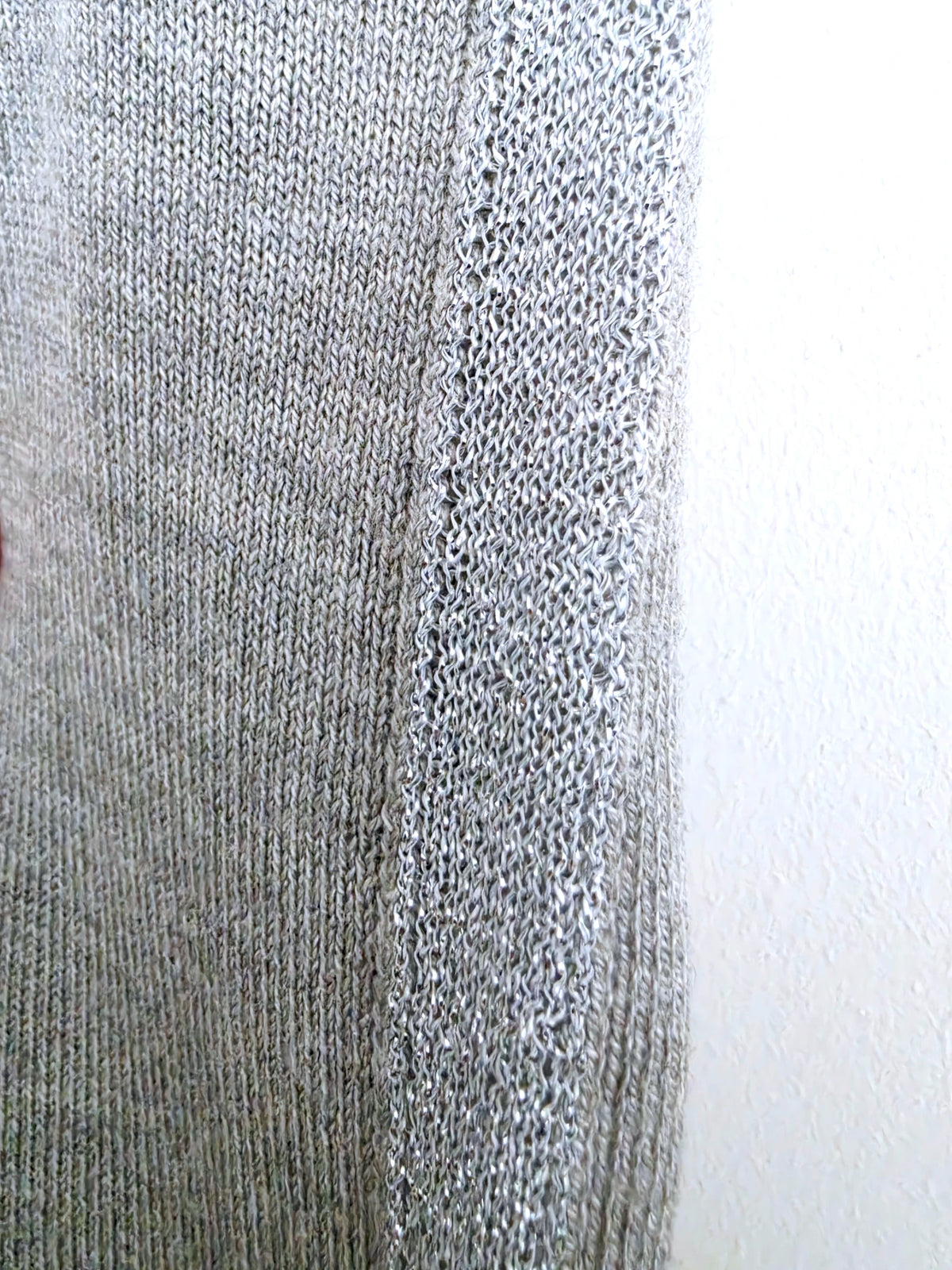 Cardigan gris "love"