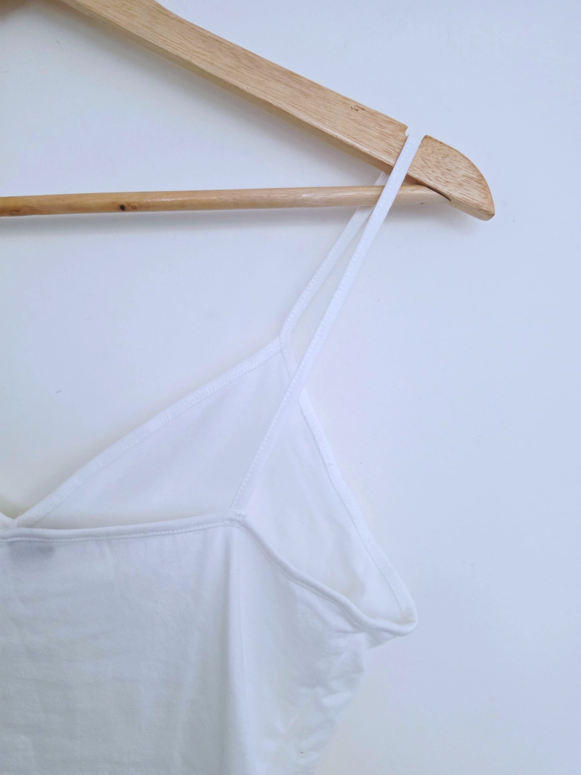Débardeur blanc en lycra