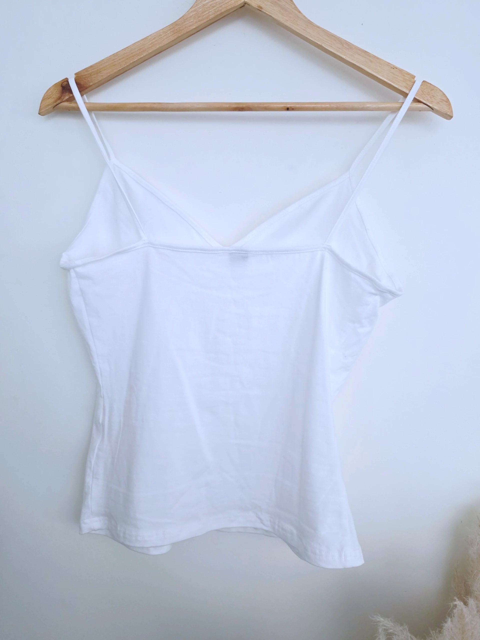 Débardeur blanc en lycra