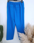 Pantalon bleu vif longueur 7/8è - 𝐌𝐚𝐫𝐢𝐧𝐚𝟒𝟒𝐟𝐚𝐦𝐢𝐥𝐲