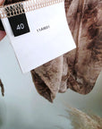 Blouse à imprimé python marron - 𝐌𝐚𝐫𝐢𝐧𝐚𝟒𝟒𝐟𝐚𝐦𝐢𝐥𝐲
