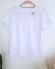 T-shirt blanc dos coeur dentelle - 𝐌𝐚𝐫𝐢𝐧𝐚𝟒𝟒𝐟𝐚𝐦𝐢𝐥𝐲