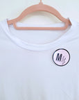 T-shirt blanc dos coeur dentelle - 𝐌𝐚𝐫𝐢𝐧𝐚𝟒𝟒𝐟𝐚𝐦𝐢𝐥𝐲