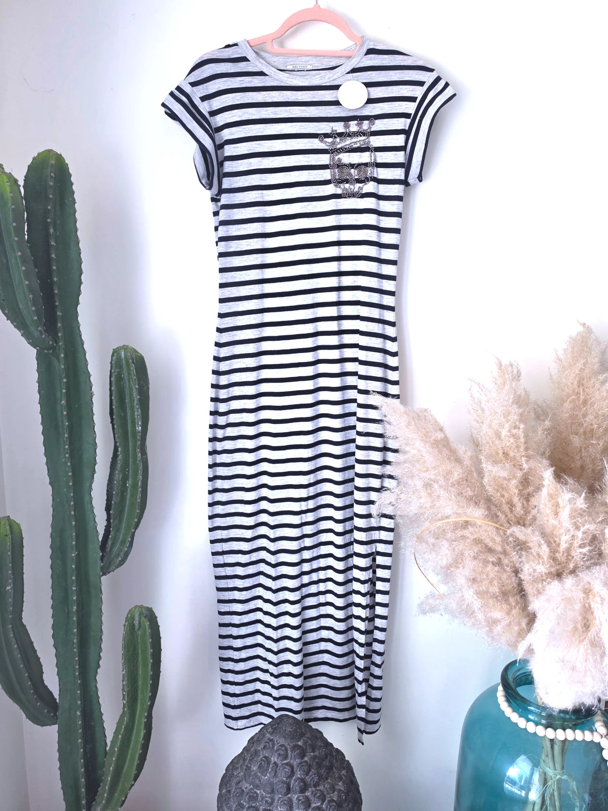 Robe marinière avec perles bijoux - 𝐌𝐚𝐫𝐢𝐧𝐚𝟒𝟒𝐟𝐚𝐦𝐢𝐥𝐲