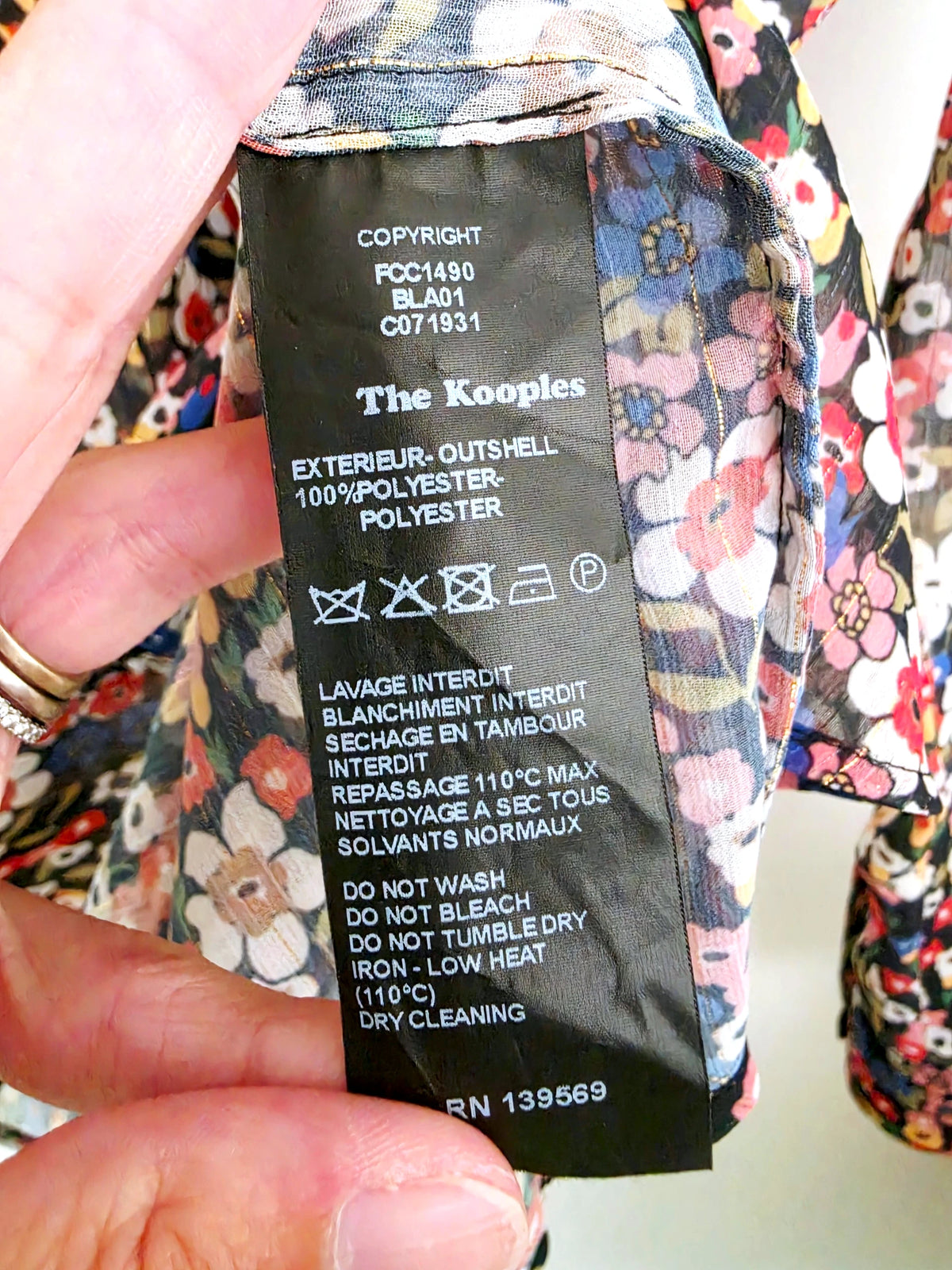 Chemise flower
