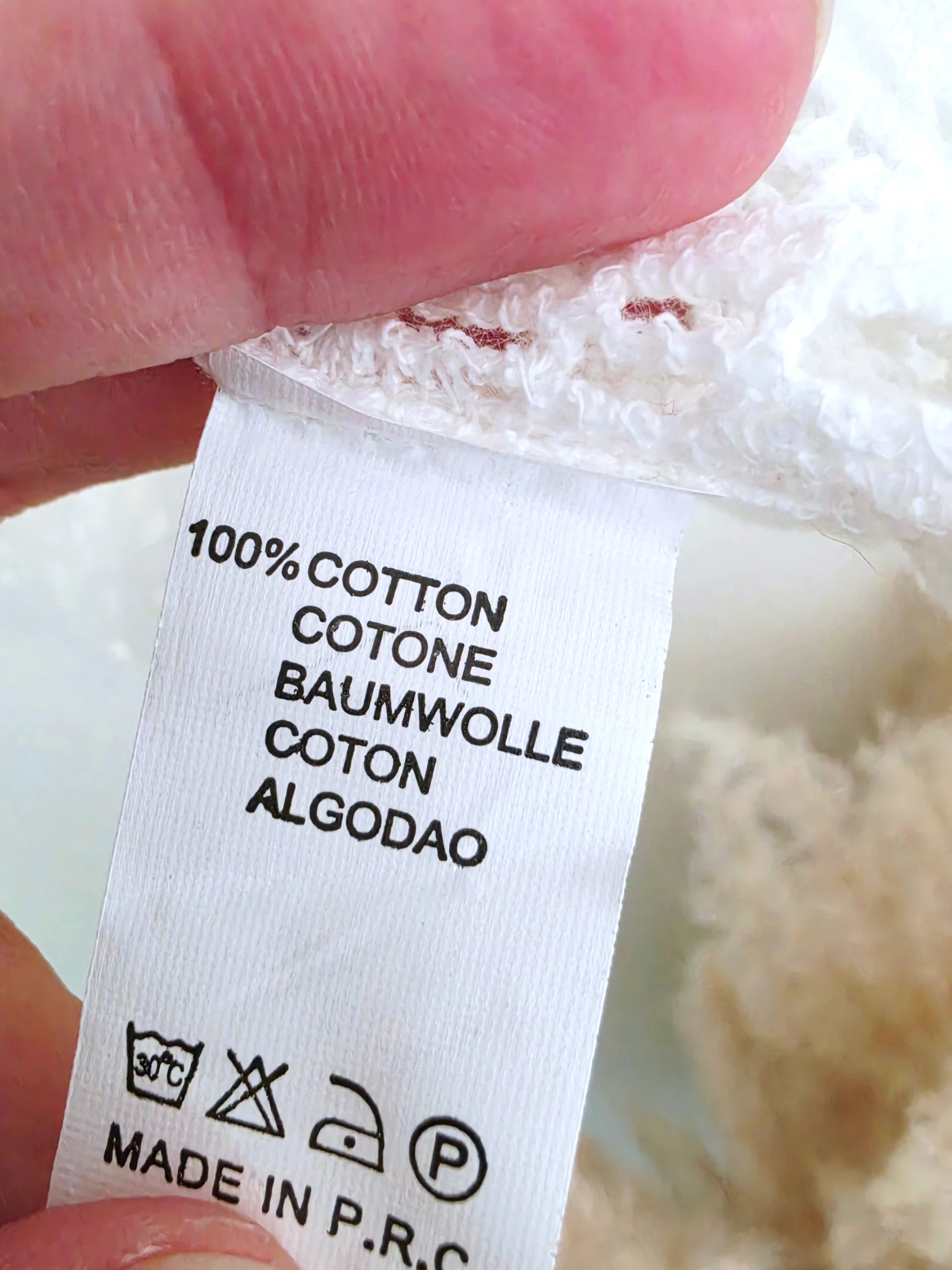 Top blanc en maille crochet