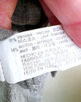 Chemise grise à bandes latérales