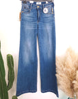 Jean bleu high flare